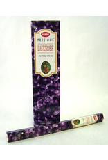 HEM 20 Gram Precious Lavender Hex Box Incense
