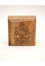 Laser Engraved Ganesha Wood Box