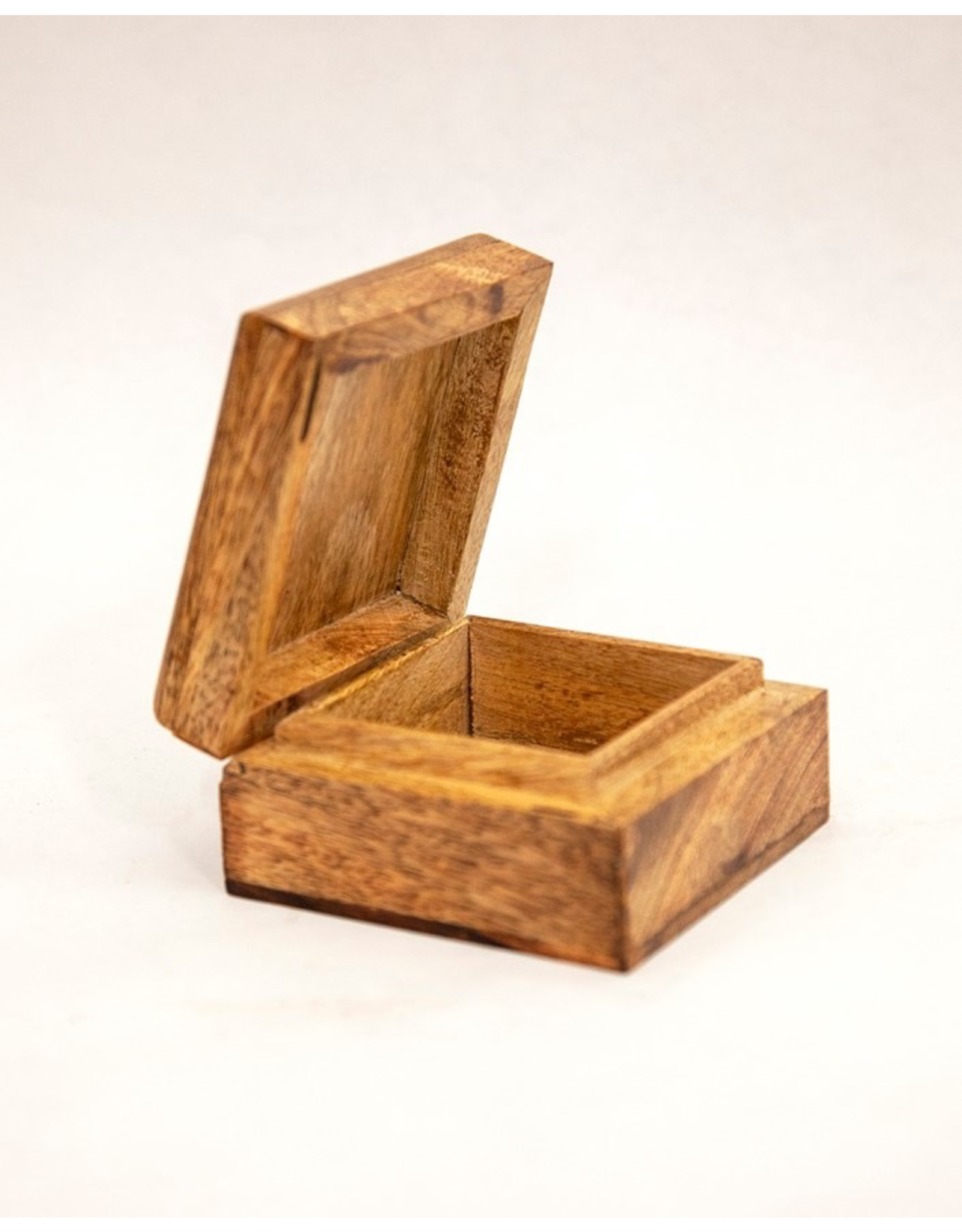 Laser Engraved Ganesha Wood Box