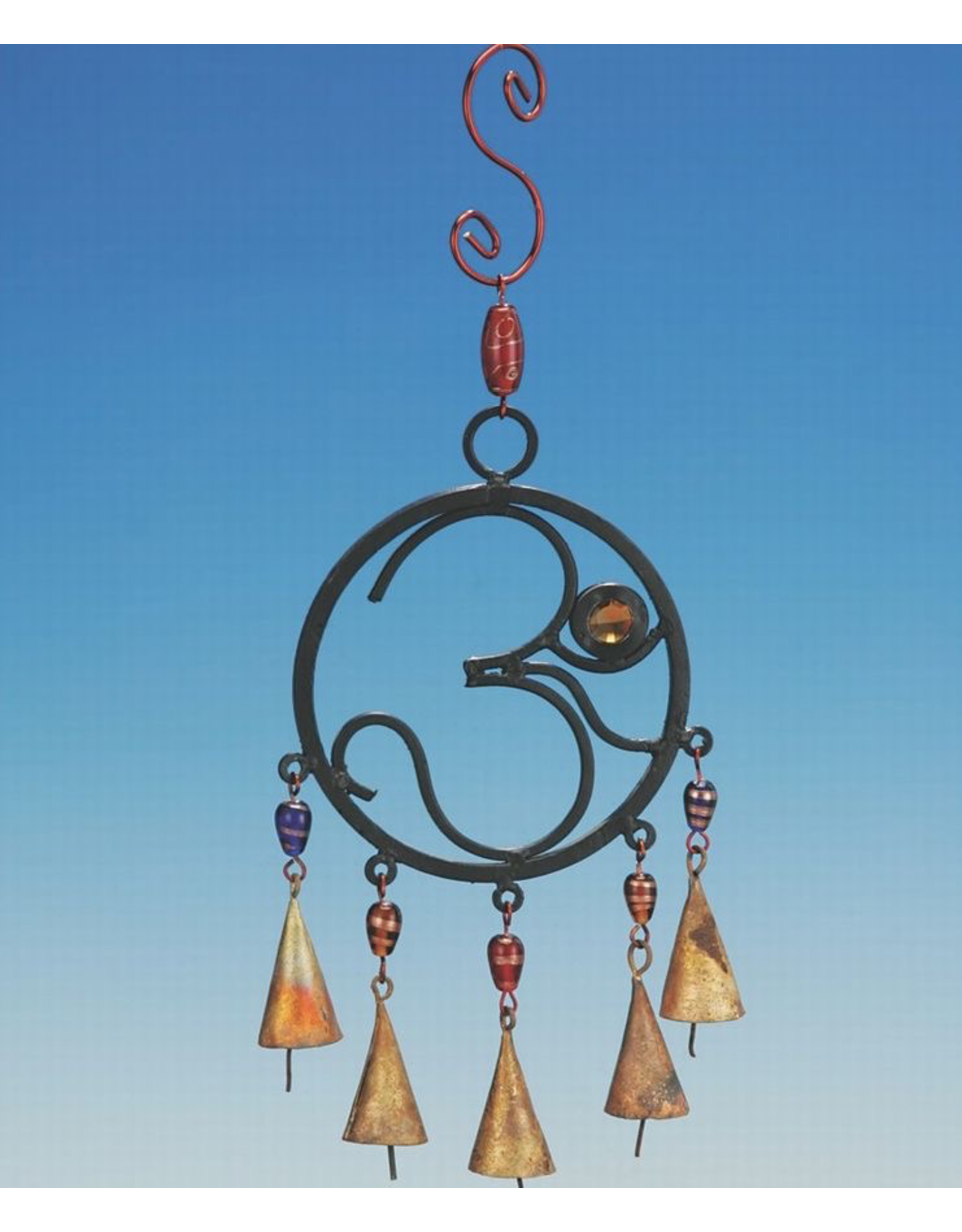 Iron OM Chime with Beads