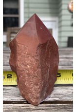 Rough & Polished Red Jasper Point