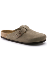 Birkenstock Taupe Suede Boston