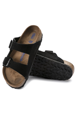 Birkenstock Arizona Soft Footbed Black Suede Sandal