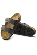 Birkenstock Arizona Soft Footbed Iron Oiled Leather