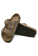 Birkenstock Arizona Soft Footbed Taupe Suede Sandal