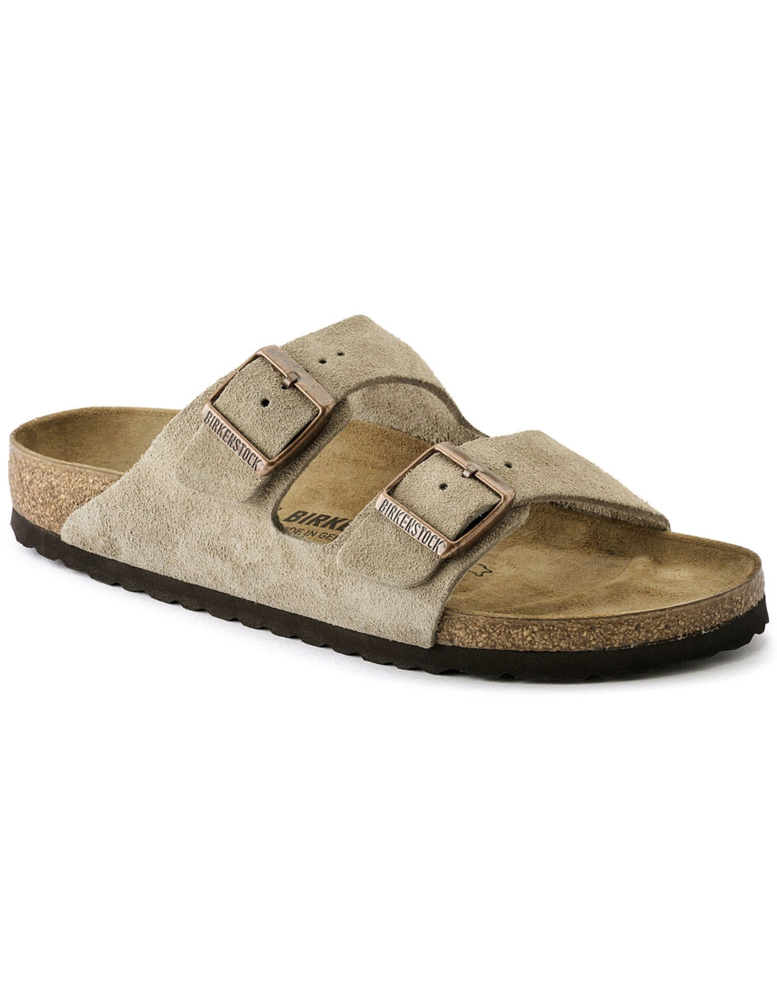 Birkenstock Arizona Taupe Suede Sandal