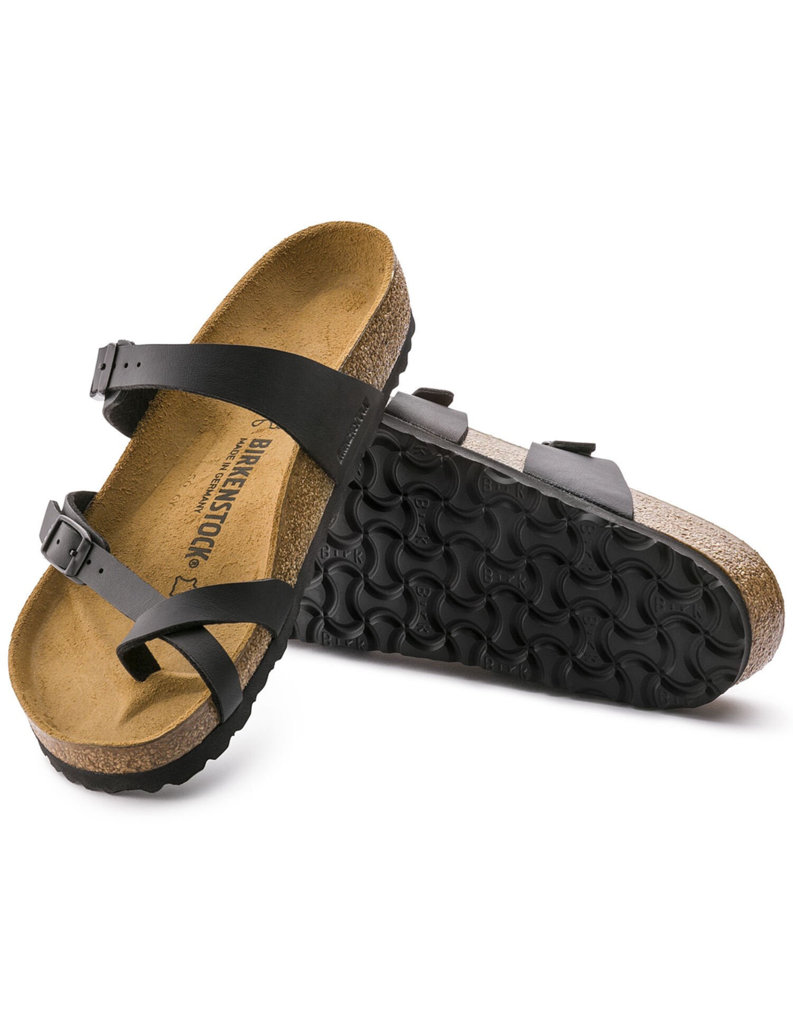 Birkenstock Black Birko-Flor Mayari