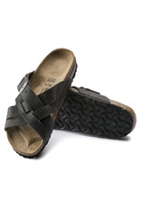 Birkenstock Men's Lugano Camberra Iron Leather Sandal