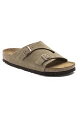 Birkenstock Zurich Taupe Suede Sandal