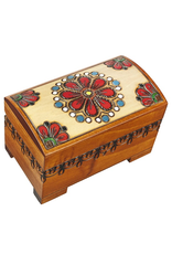 Enchanted Boxes Country Flowers Trunk Box