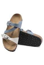 Birkenstock Salina Sandal Dove Blue & Mineral Nubuck Leather