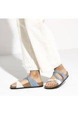 Birkenstock Salina Sandal Dove Blue & Mineral Nubuck Leather