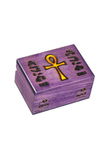 Enchanted Boxes Ankh Wood Box