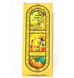 India Temple Incense 120 Pack