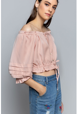 Off Shoulder Crop Top