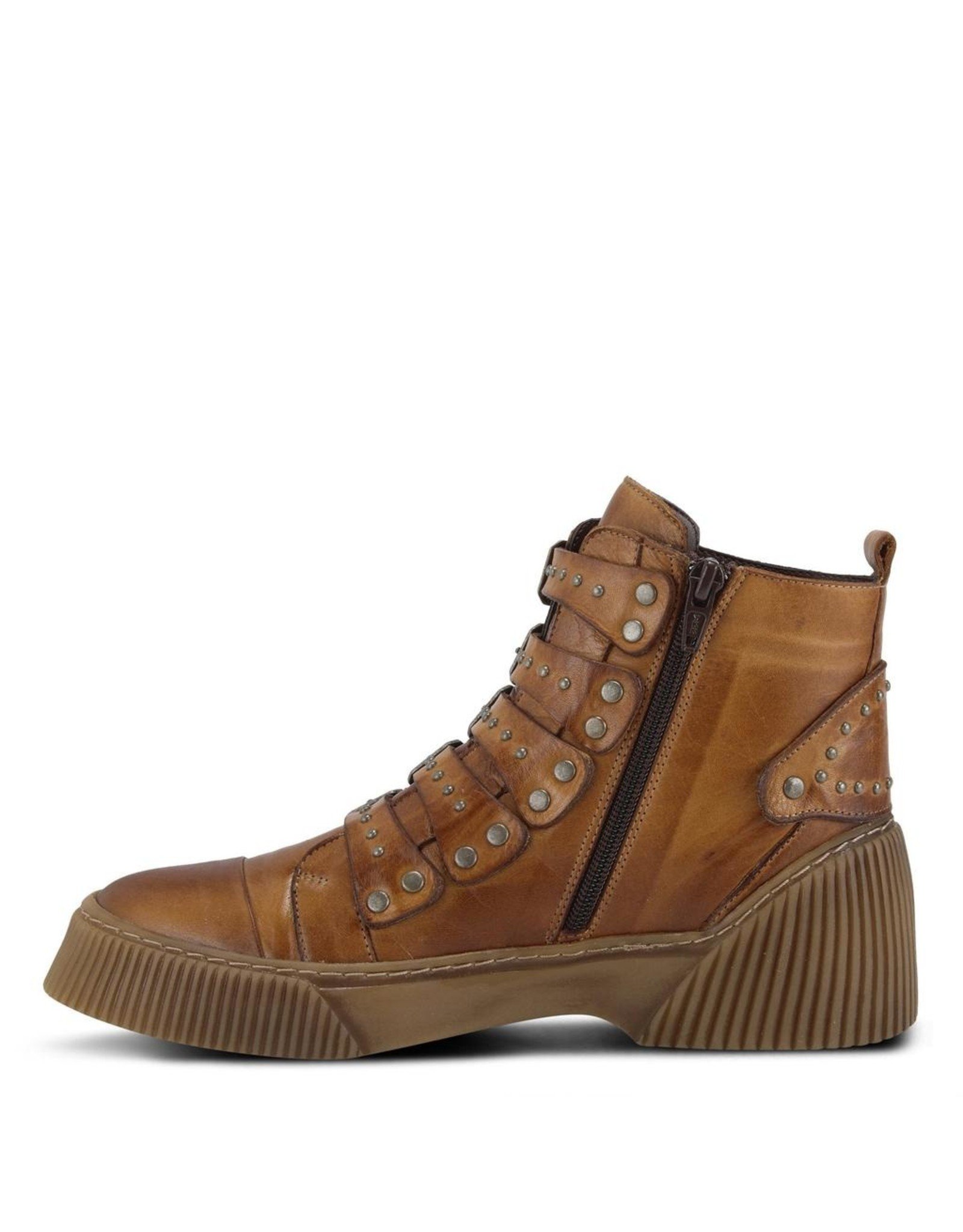 BeCool Camel Leather Boot