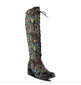 Rarity Floral Jacquard Tall Boot