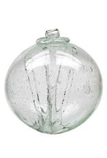 6" Olde English Witch Ball-Clear