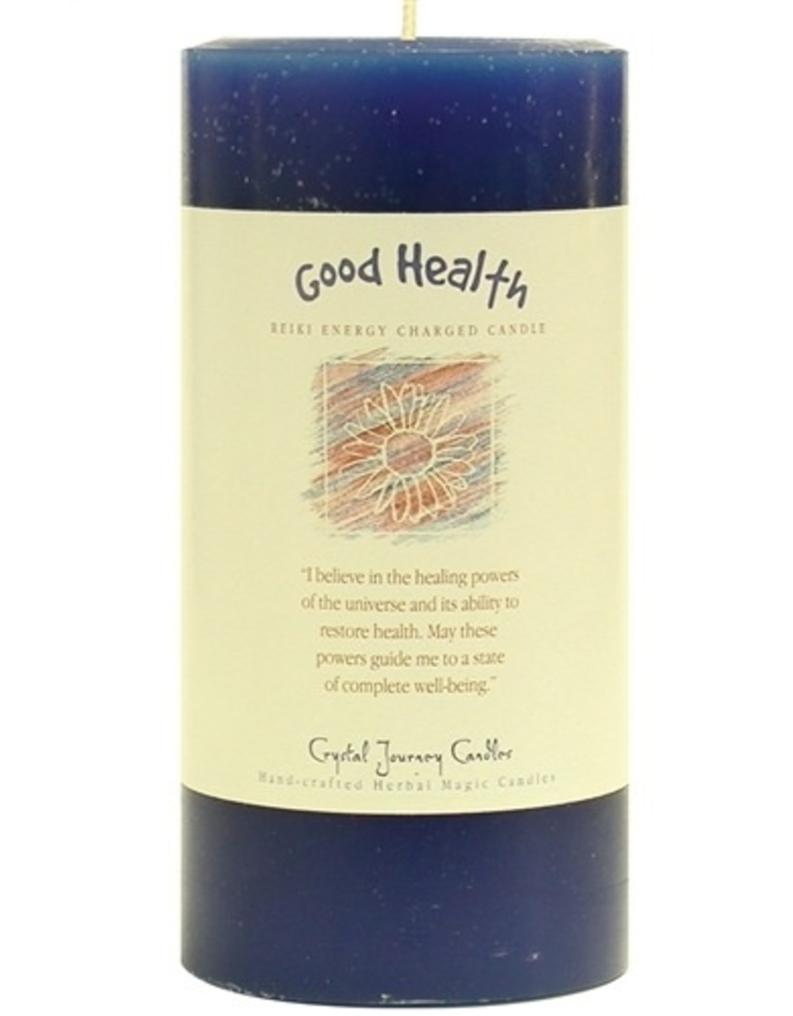 Crystal Journey Good Health Candle
