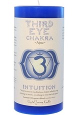 Crystal Journey Third Eye Chakra Candle