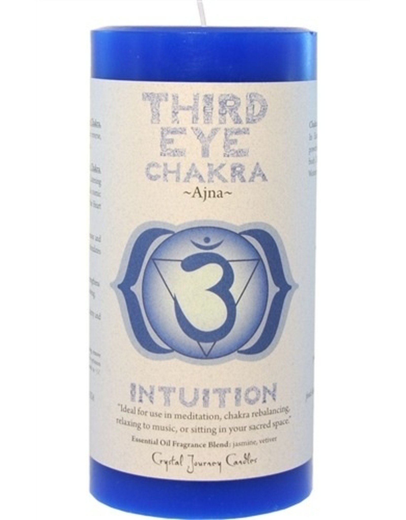 Crystal Journey Third Eye Chakra Candle