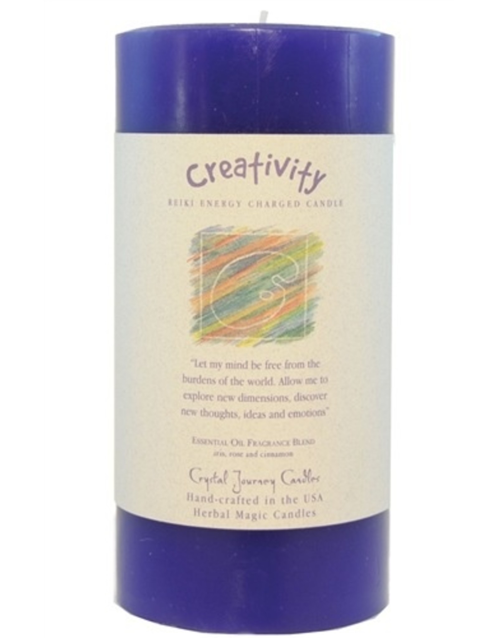 Crystal Journey Creativity Candle
