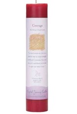 Crystal Journey Courage Magic Pillar Candle