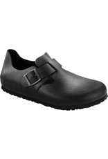 Birkenstock London Black Oiled Leather Shoe