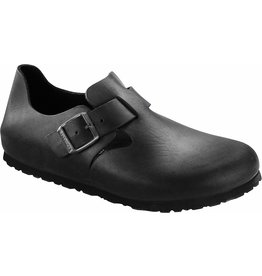 Birkenstock London Black Oiled Leather Shoe
