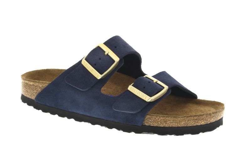 navy blue suede birkenstocks