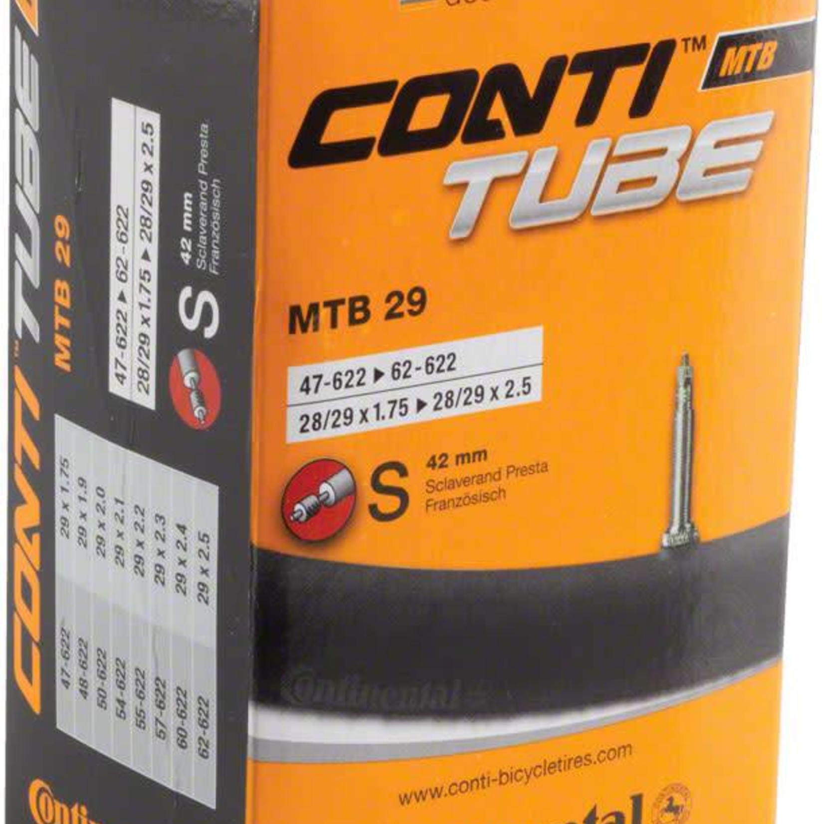 Continental Continental 29 x 1.75-2.5 42mm Presta Valve Tube