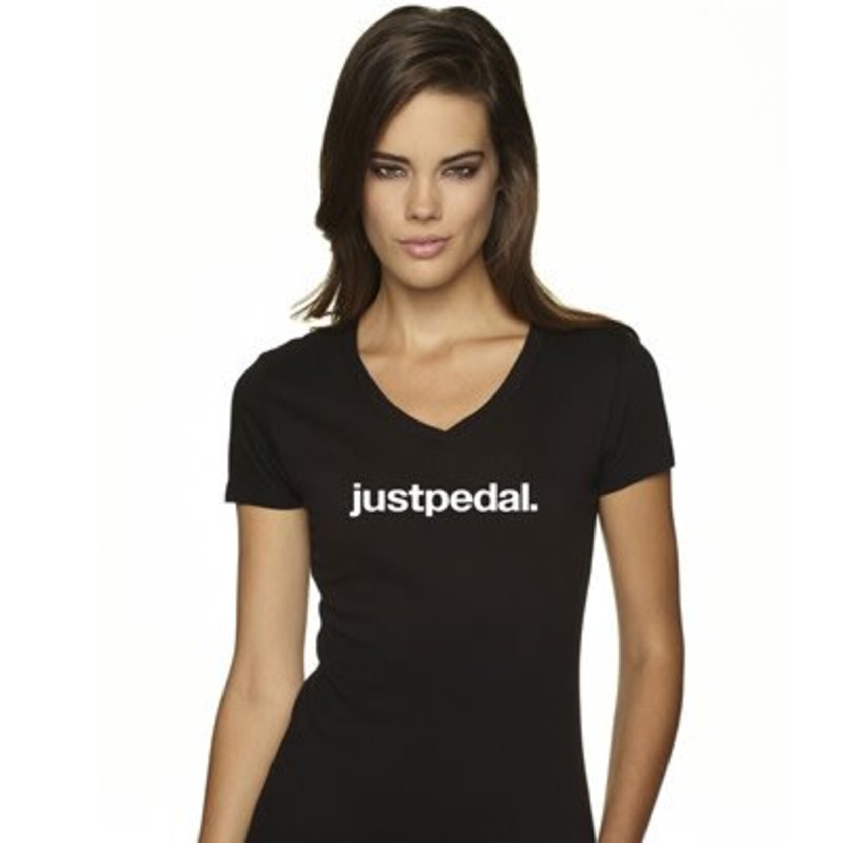 just pedal WOMEN'S T-SHIRT LARGE