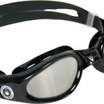 Aqua Sphere Aqua Sphere Kaiman Goggles: Black with Mirror Lens