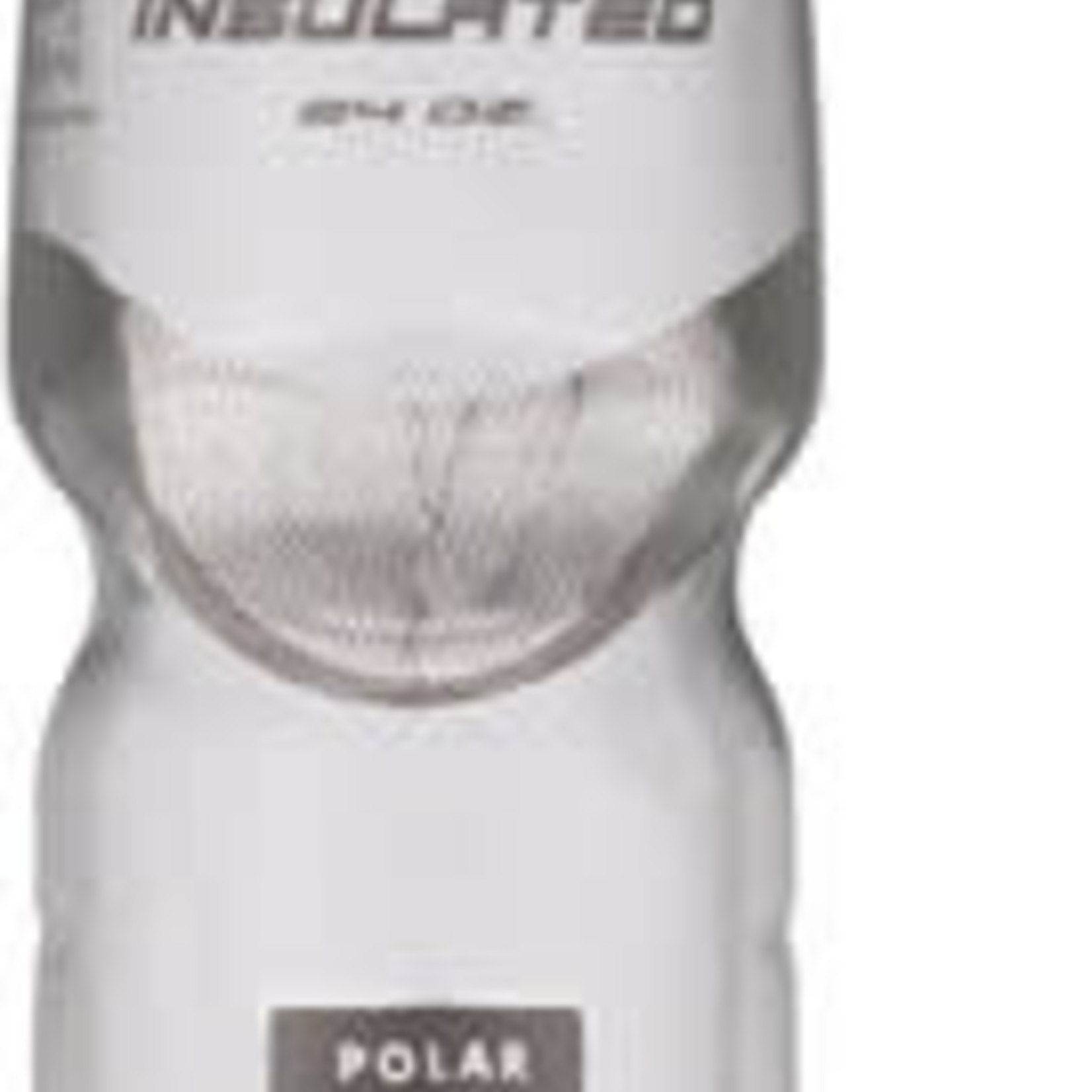 Polar Bottles Polar Insulated Water Bottle: 24oz, White