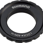 Shimano Shimano XT M8010 Outer Serration Centerlock Disc Rotor Lockring, for use with 12/15/20mm Axle Hubs
