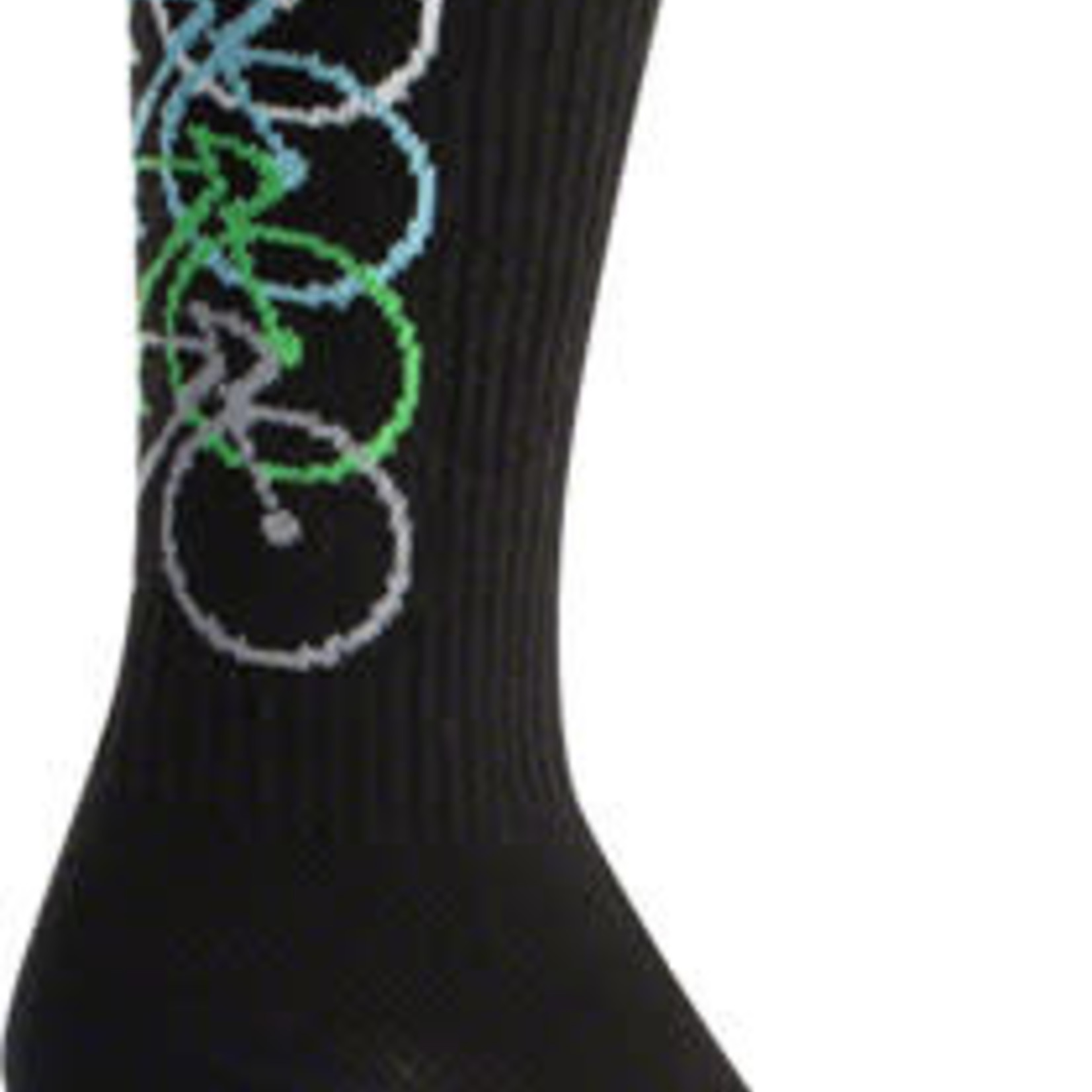 Sockguy SockGuy Wool Stacked Socks - 6 inch, Black, Large/X-Large