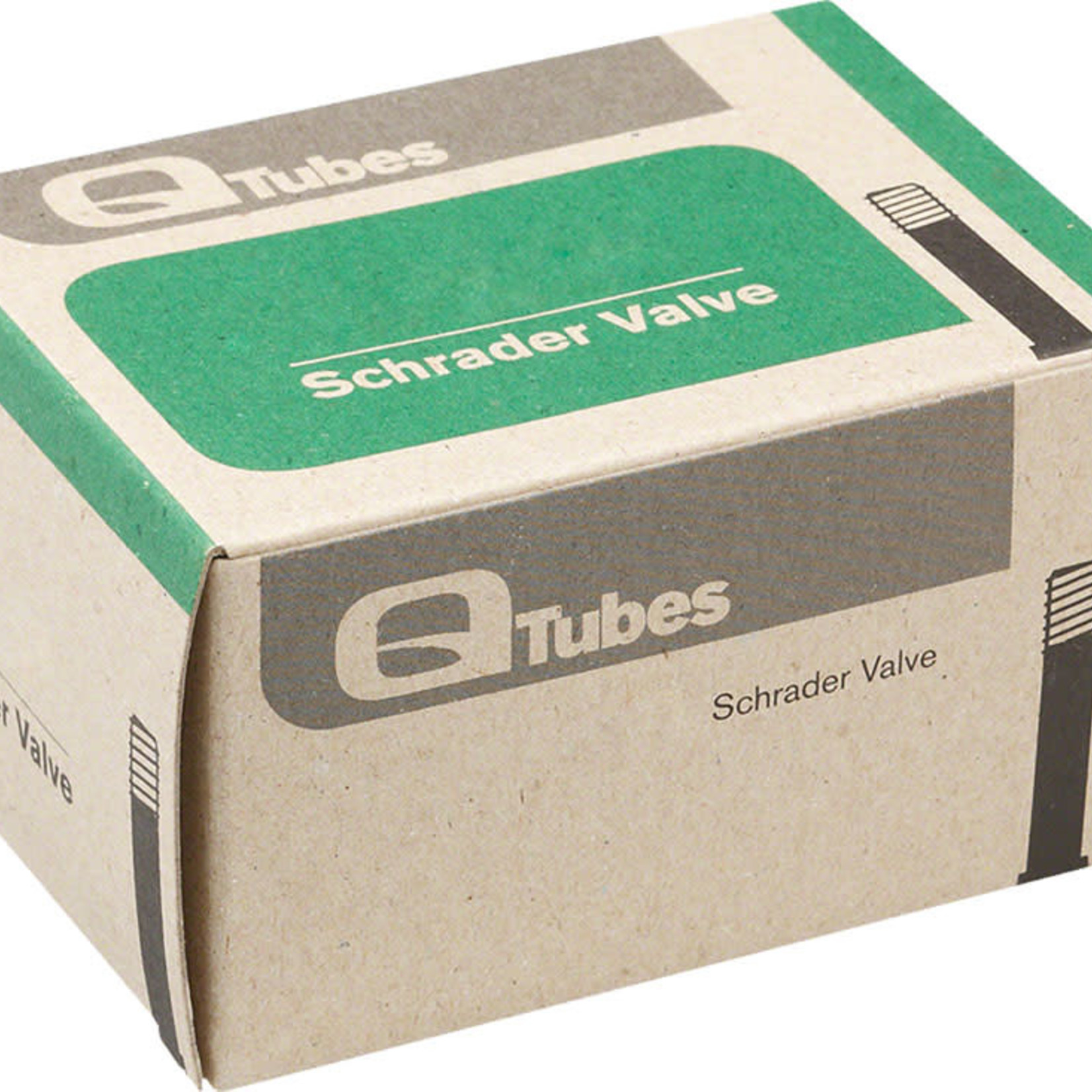 Q-Tubes Q-Tubes 20" x 3.50-4.50" Tube: Low Lead Schrader Valve