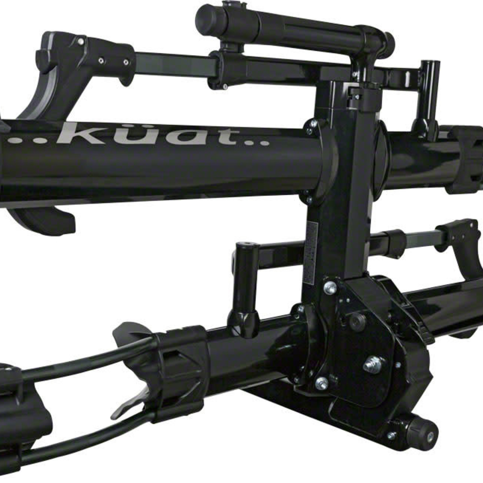 Kuat Kuat NV 2.0 Hitch Bike Rack - 2-Bike, 2" Receiver, Metallic Black/Chrome