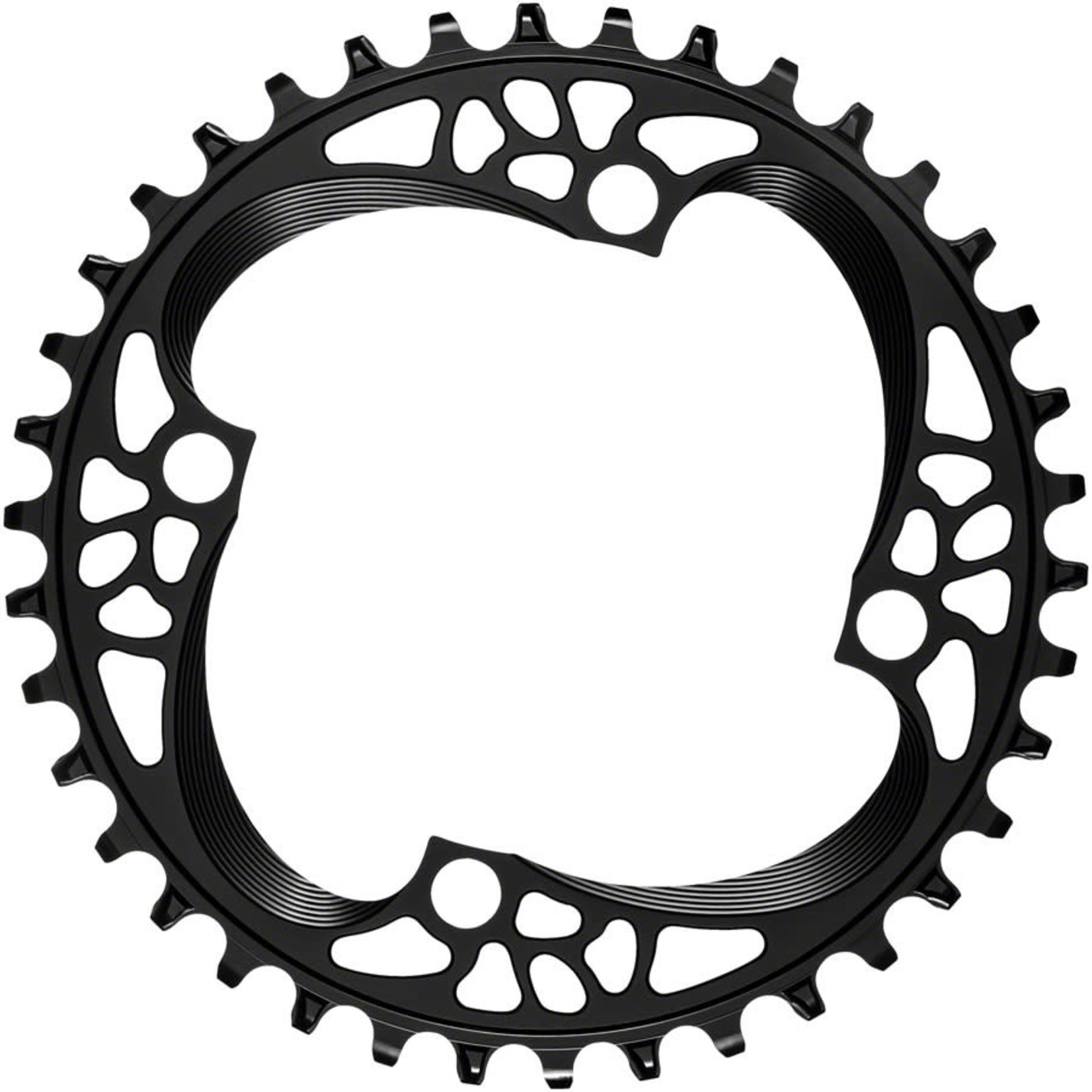 Absolute Black 104 Chainring, 104BCD 36T - Black