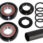 F&R Cycle Inc ALLOY BOTTOM BRACKET SET AMERICAN 22A 19MM KIT BLACK