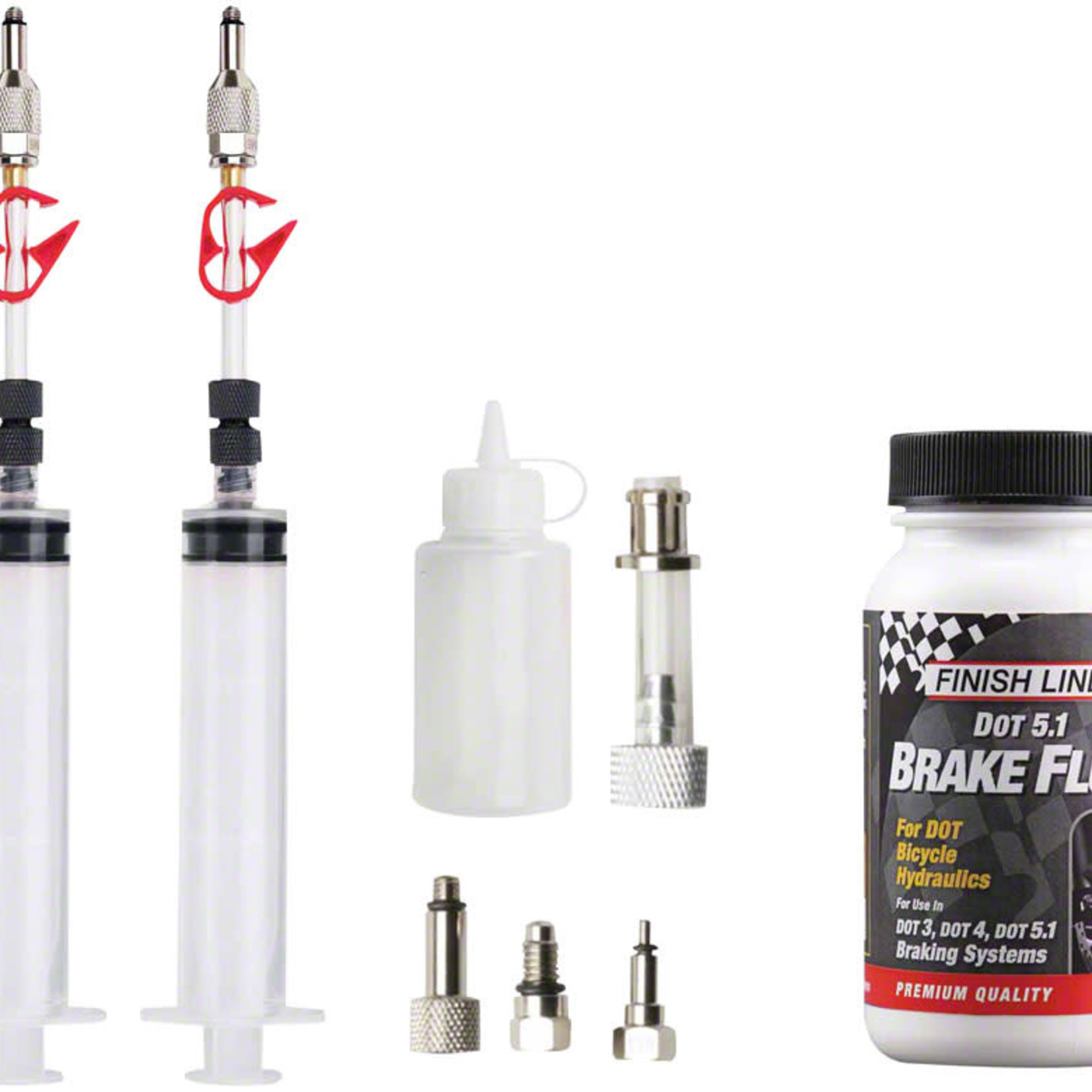Jagwire Jagwire Pro DOT Bleed Kit Includes Avid Formula Hayes Formula Hope Adaptors