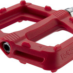 RaceFace RaceFace Ride Pedals - Platform, Composite, 9/16", Red