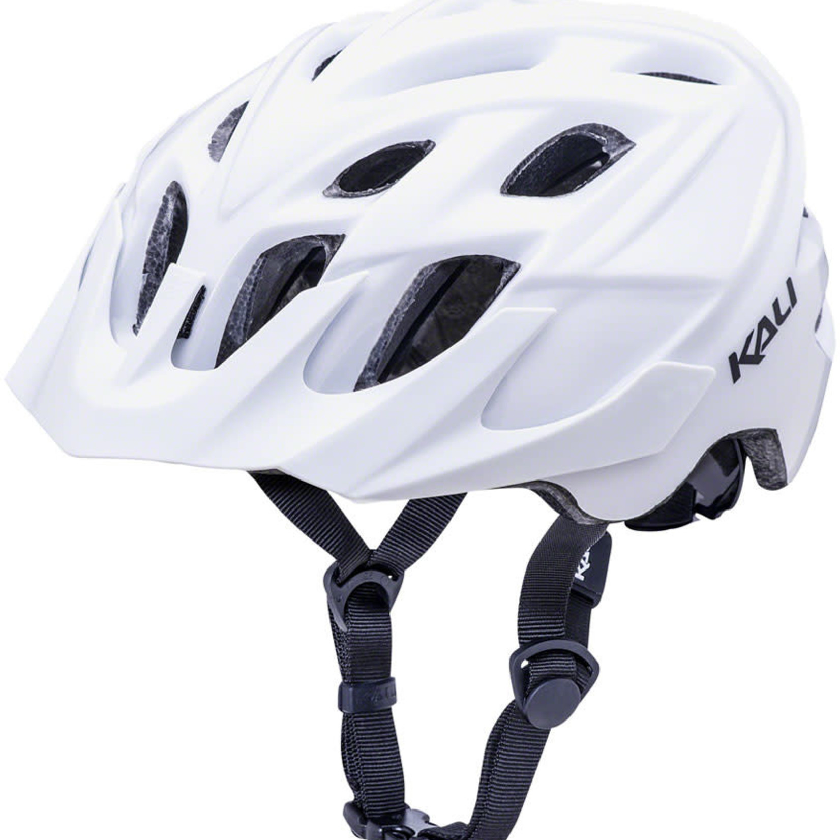 KALI Kali Protectives Chakra Solo Helmet - Solid White Small/Medium