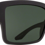 SPY+ SPY+ CYRUS Sunglasses - Soft Matte Black, Happy Gray Green Polarized Lenses