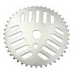 F&R Cycle Inc Steel Sprocket Gt/Type 1/2 X 1/8 44t Chrome.
