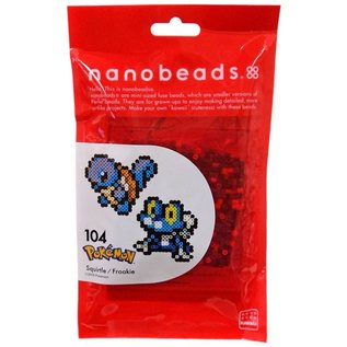 Nanobeads Nanobeads - Pokémon - 104 Squirtle/Froakie