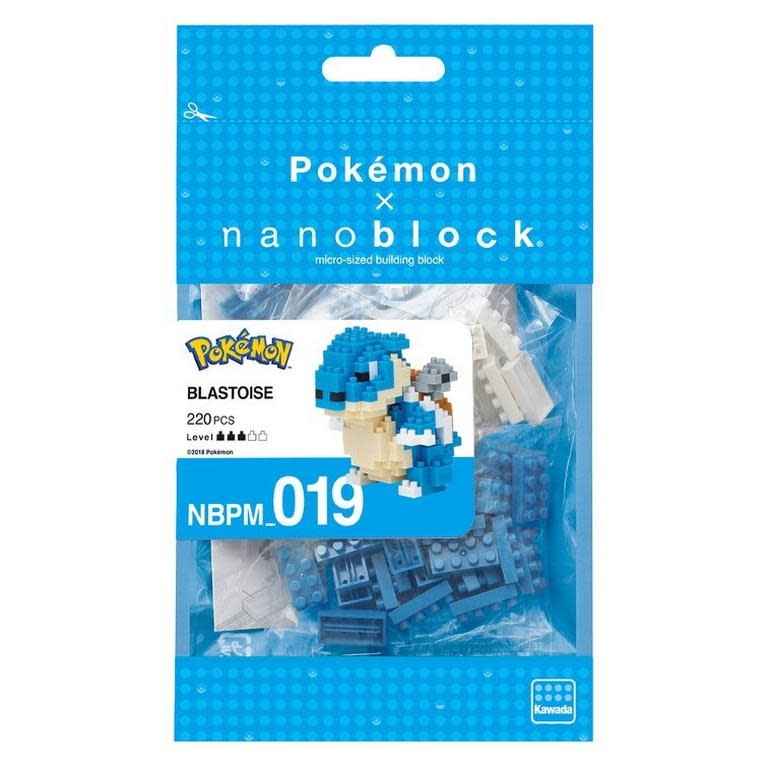 Nanoblock Pokemon 019 Blastoise Chez Rhox Geek Stop