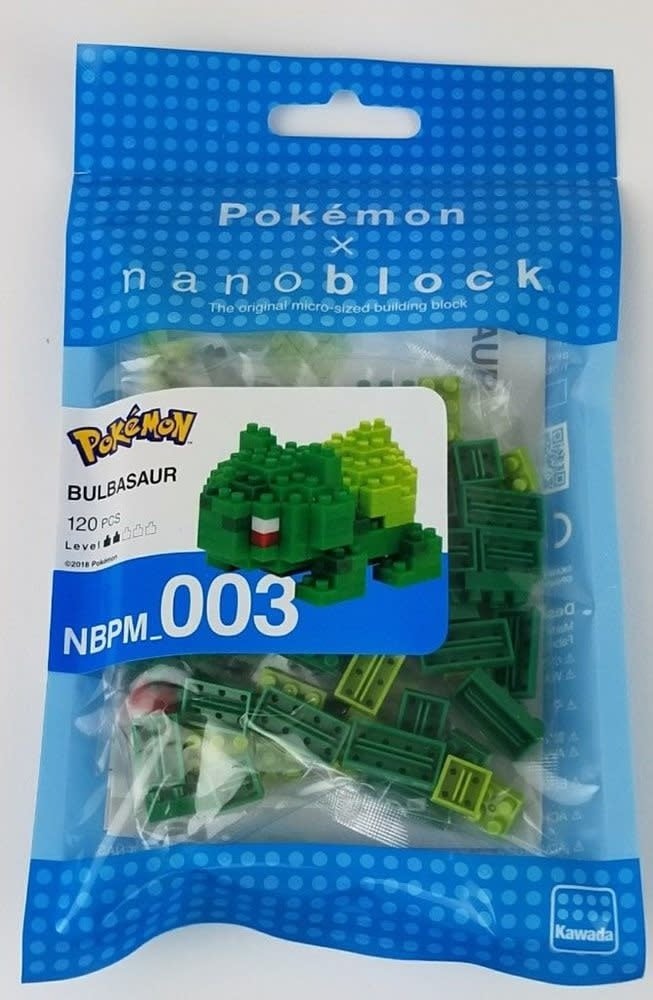 Nanoblock Pokemon 003 Bulbasaur Chez Rhox Geek Stop
