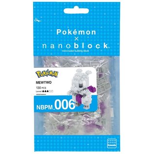 Nanoblock Nanoblock - Pokémon - 006 Mewtwo 130 Pièces