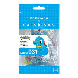 Nanoblock Nanoblock - Pokémon - 031 Totodile 150 Pièces